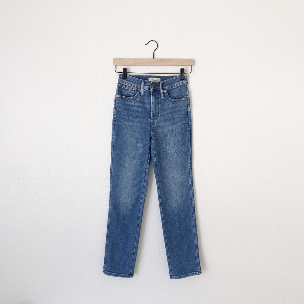 Madewell Stovepipe Skinny Jeans in Ditmas Wash